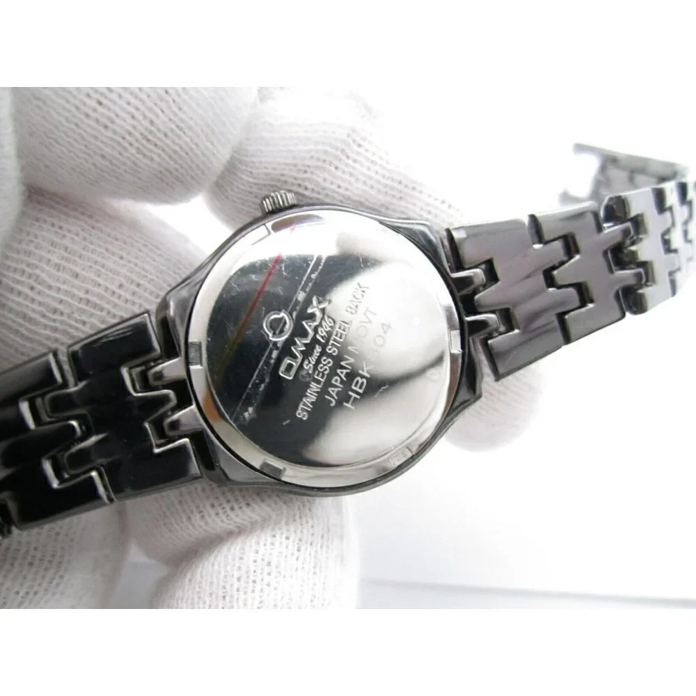 Women's QMAX Quartz WR Analog 27mm Dial Causal Round Watch (E518)